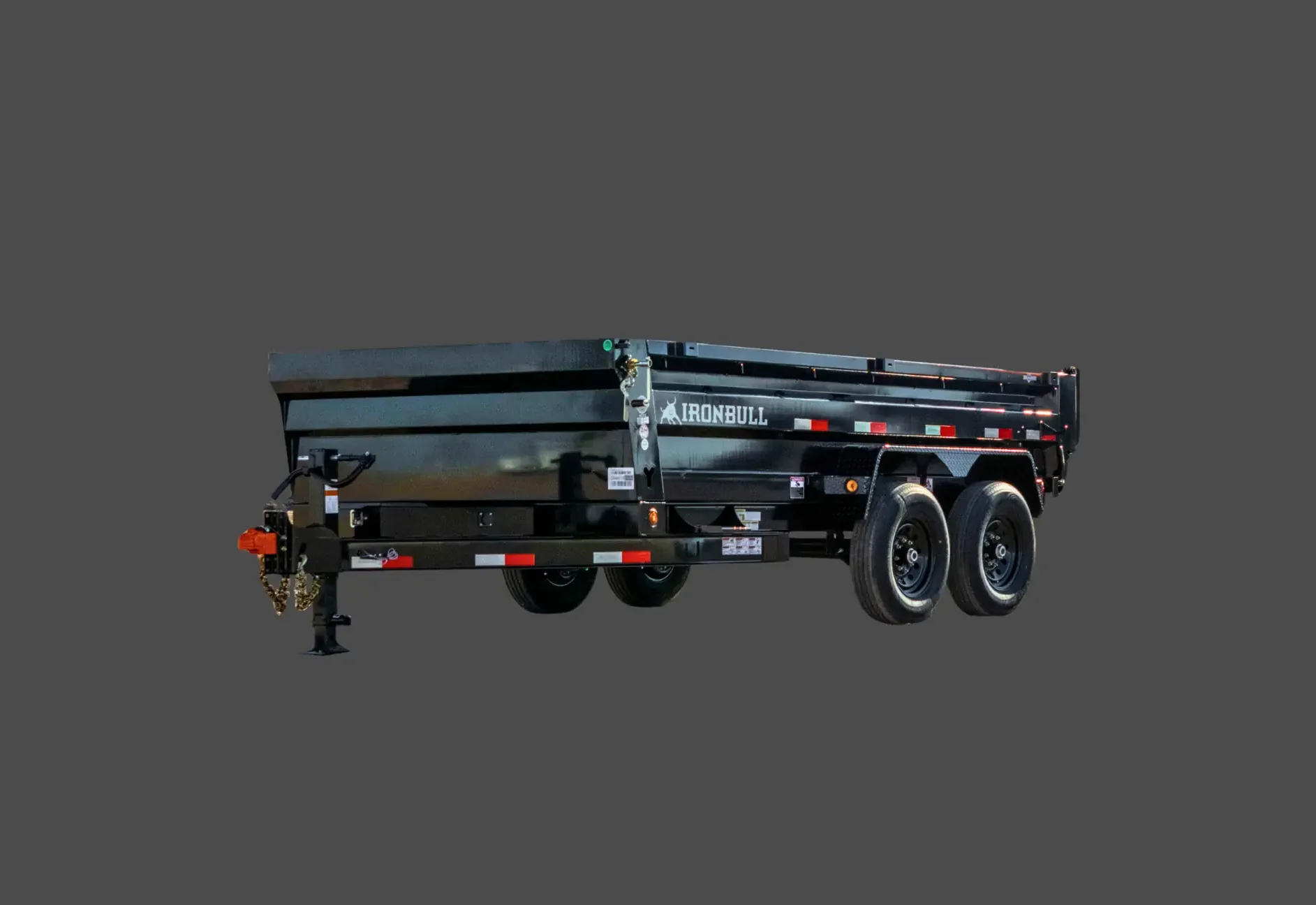 Custom STAR galvanized cattle trailer built by Trailer Place