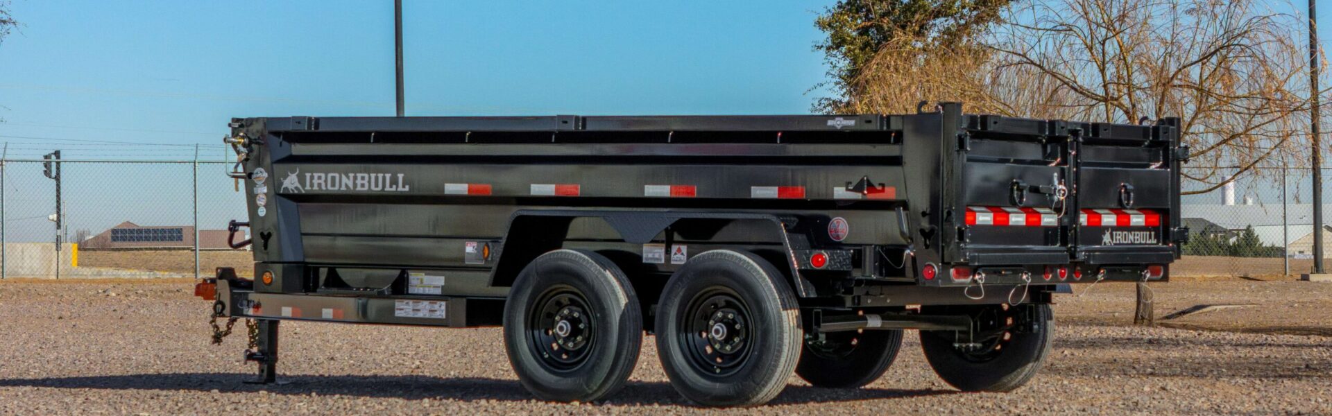 Iron Bull dump trailer for sale in Texas at Trailer Place authorized Iron Bull dealer