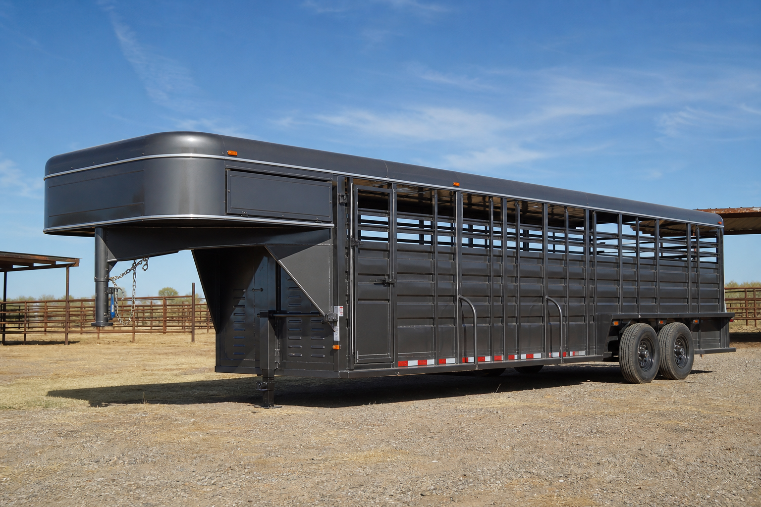 Read more about the article Aluminum vs Steel Livestock Trailers: Which Is Right for You?