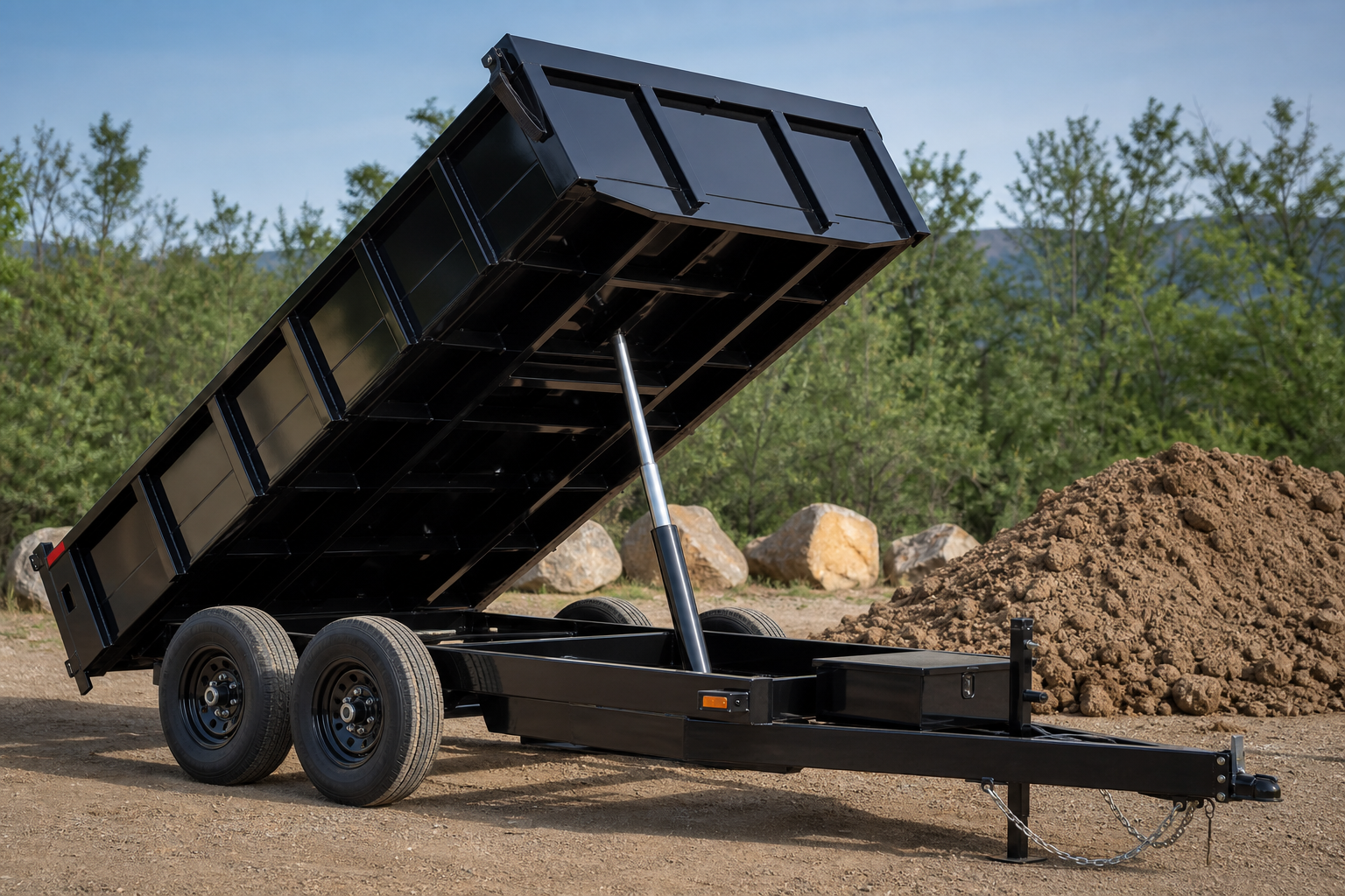 Read more about the article Best Dump Trailer for Landscaping: 2026 Buyer’s Guide