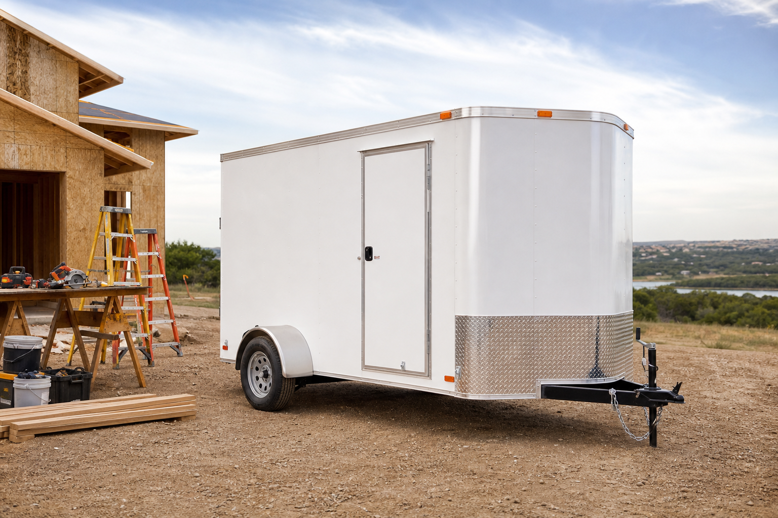 You are currently viewing Best Enclosed Cargo Trailers for Contractors in Texas (2026)