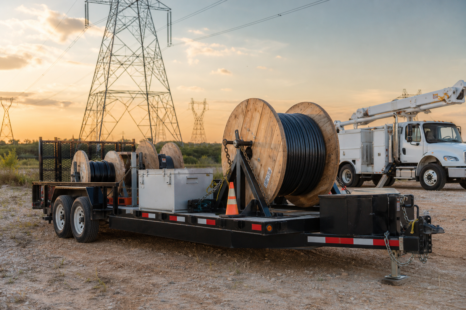Read more about the article Best Trailers for Power Line and Utility Crews in Texas (2026)