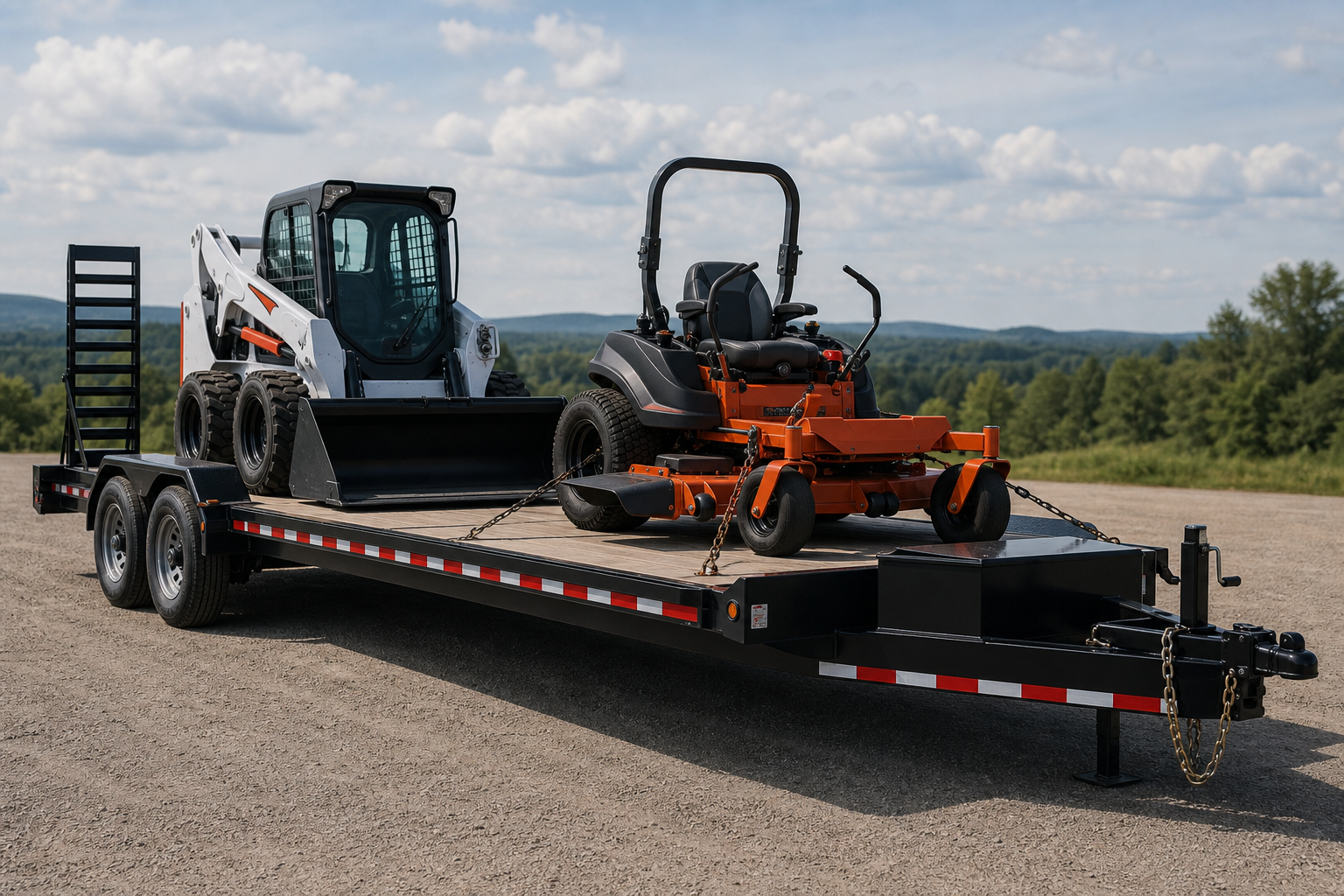 Read more about the article Flatbed vs. Equipment Trailer: Which One Do You Actually Need?