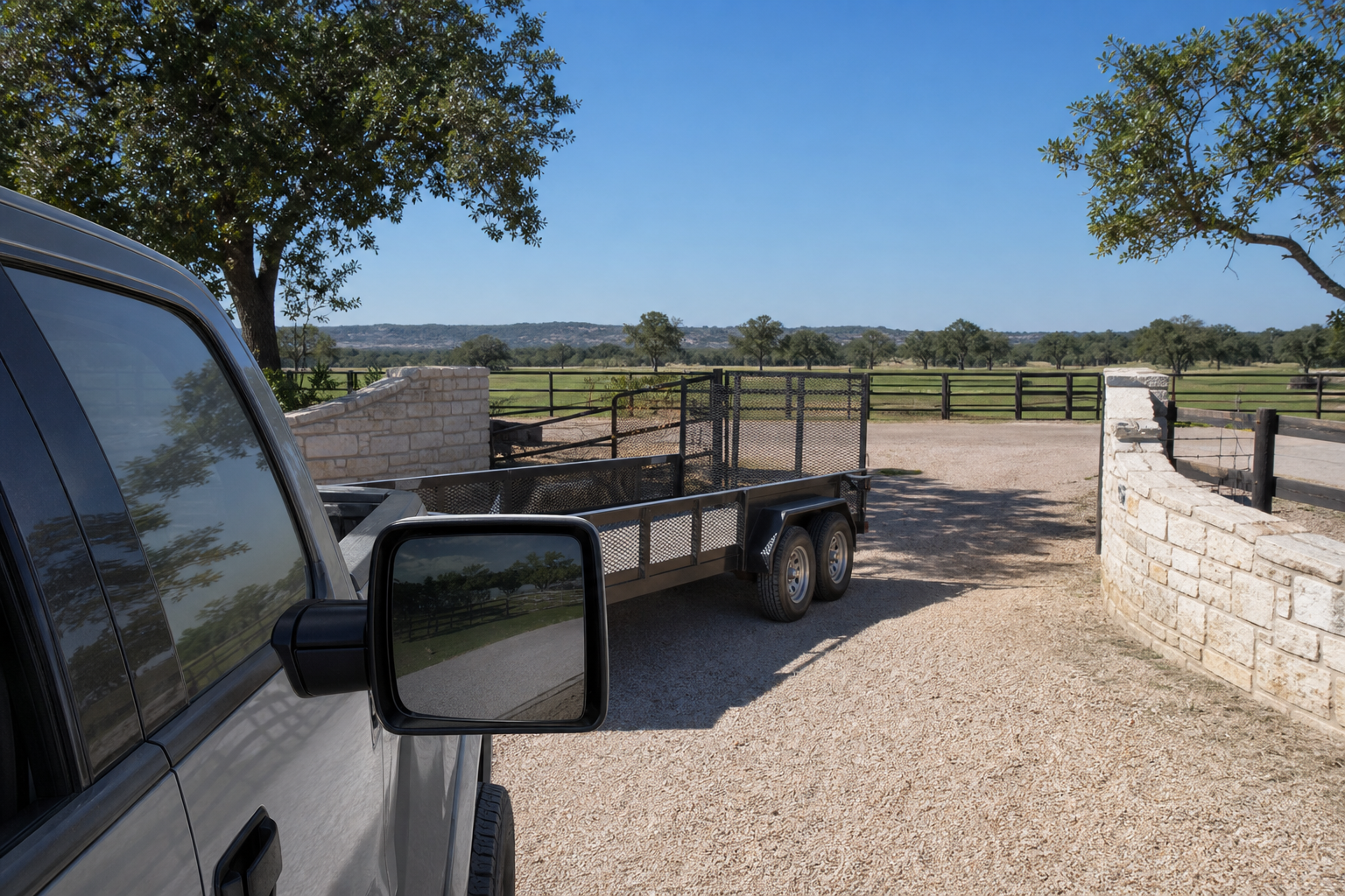 Read more about the article How to Back Up a Trailer: Step-by-Step Guide for Texas Truck Owners (2026)