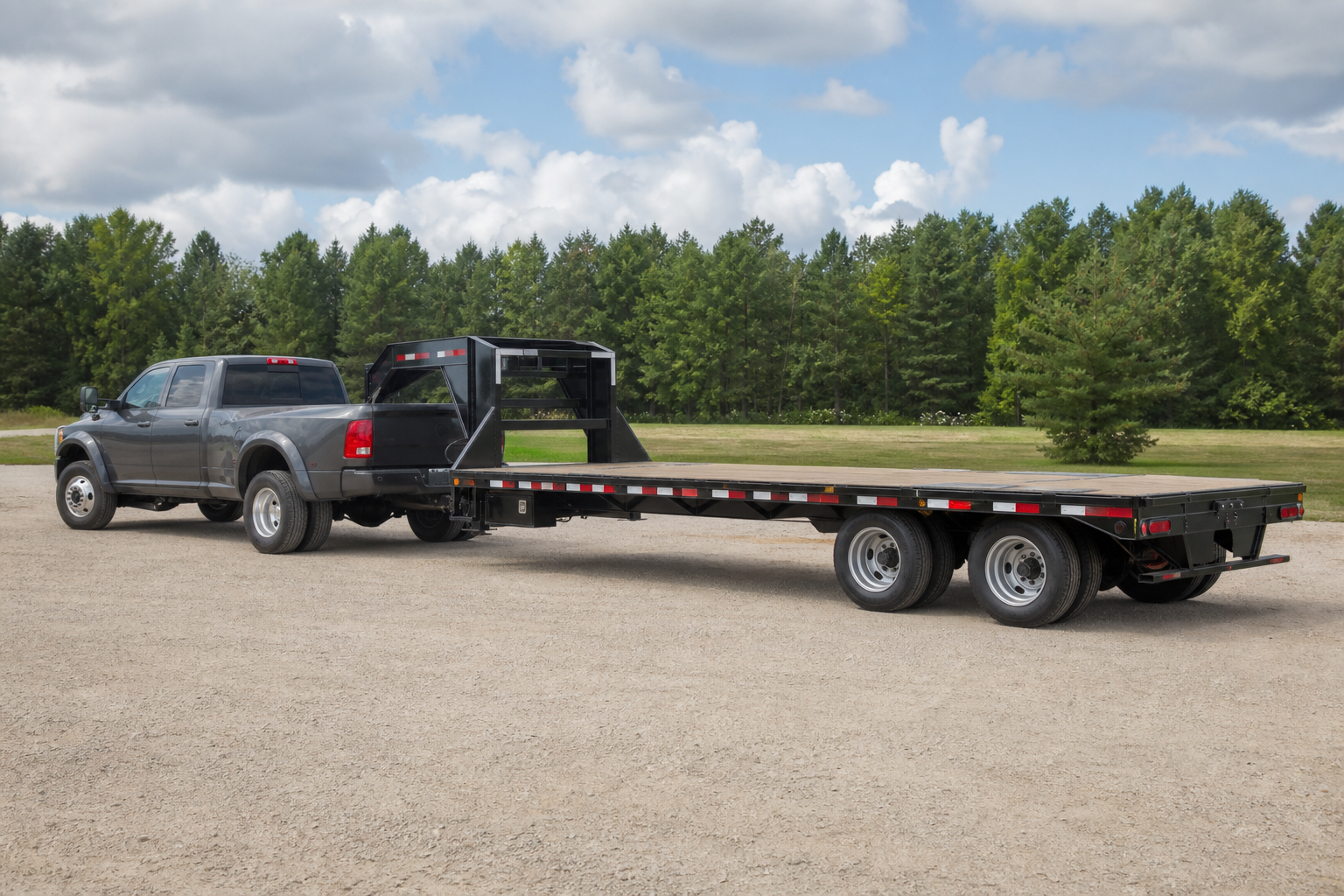 Read more about the article Pintle Hitch vs Gooseneck: Which Is Right for Hauling Heavy Equipment in Texas?
