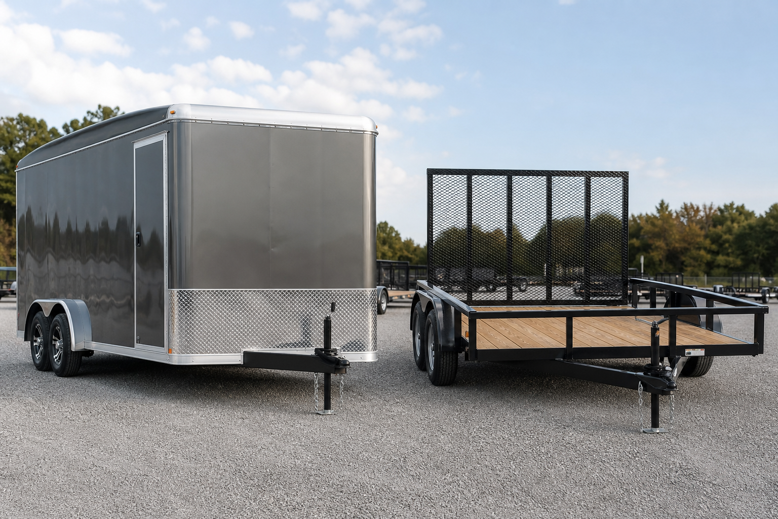 Read more about the article Trailer Dealer vs Mower Store: Where Should You Buy Your Next Trailer?