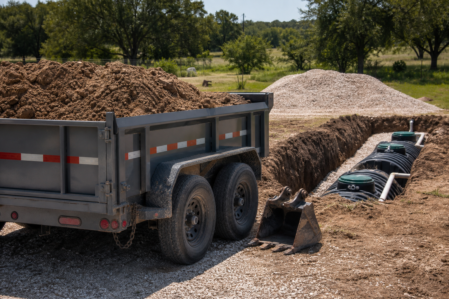 Read more about the article Mejores Remolques para Instaladores de Sistemas Sépticos en Texas (2026)