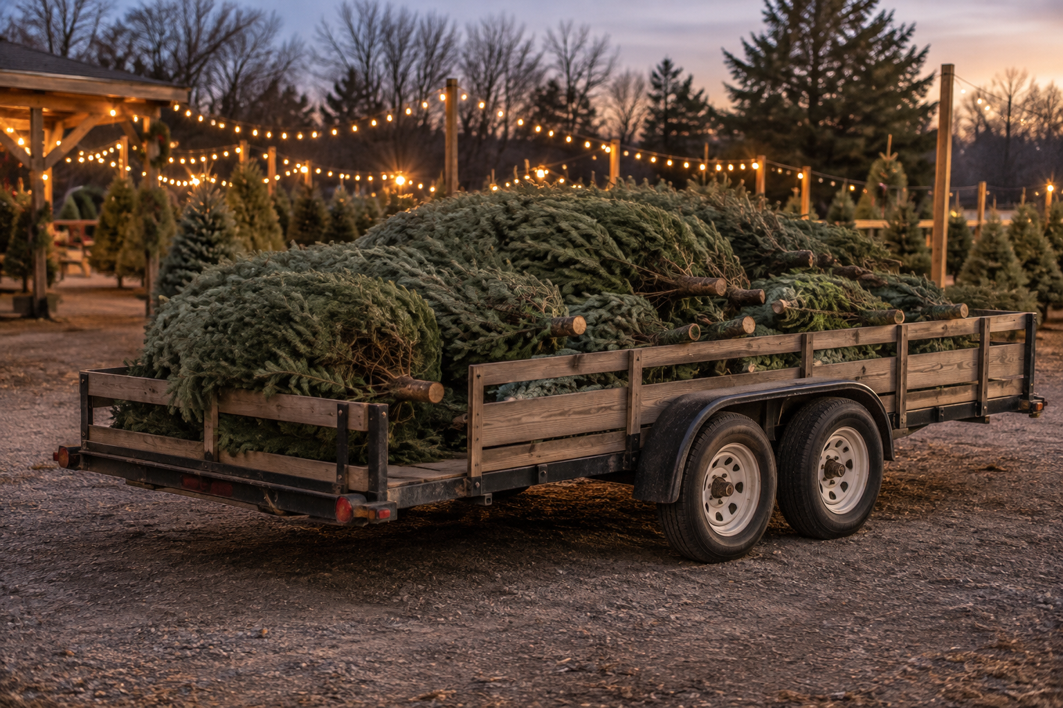 Read more about the article Best Trailers for Christmas Tree Lot Businesses in Texas (2026)