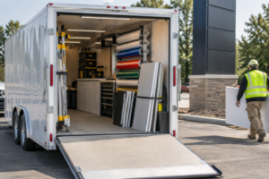 Read more about the article Best Trailers for Sign Installation and Signage Businesses in Texas (2026)