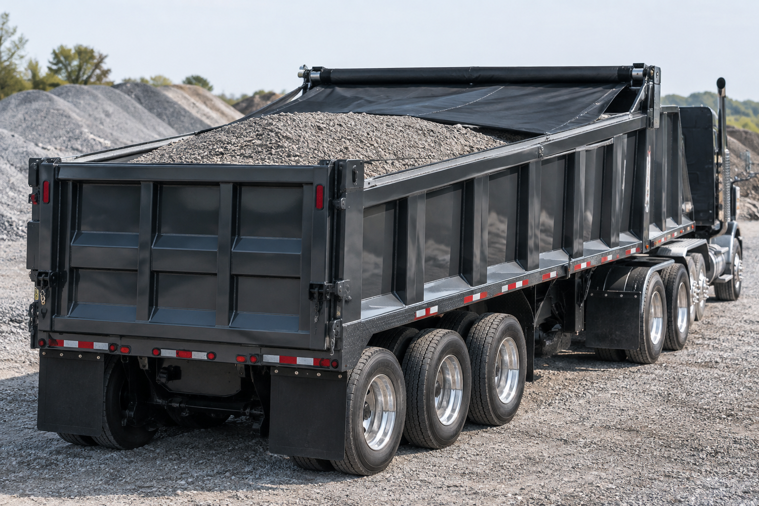 Read more about the article Dump Trailer Tarp Systems: Electric vs Manual Roll Tarp Kits Explained (2026)