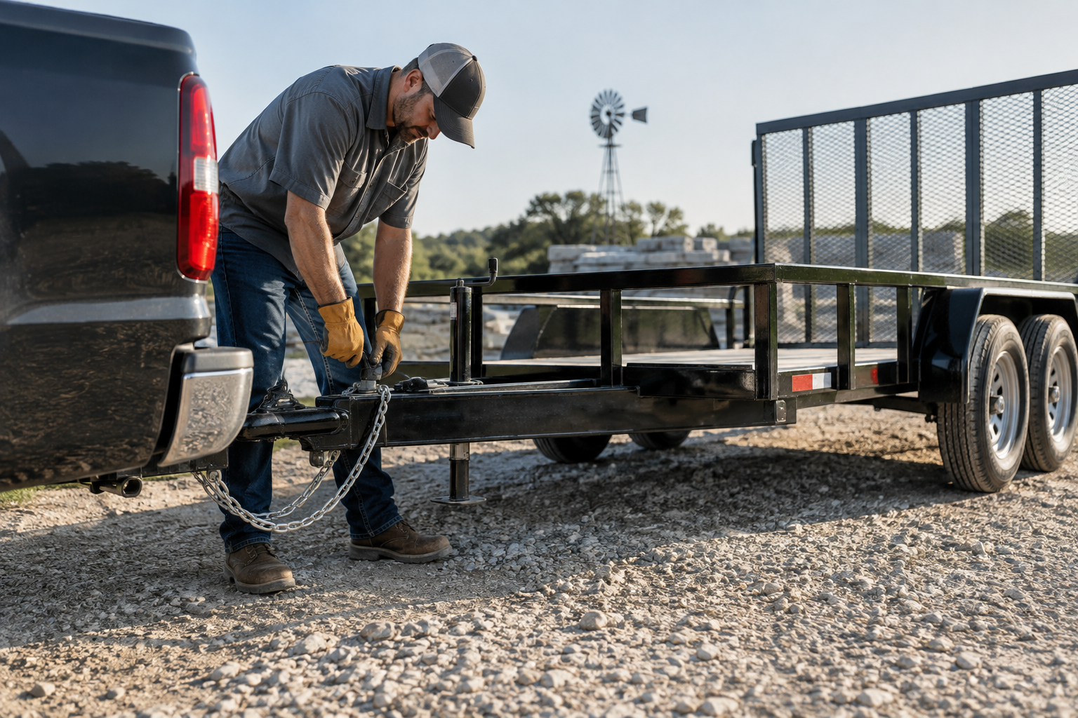 Read more about the article Trailer Pre-Trip Inspection Checklist: 10 Checks Before Every Tow (2026)